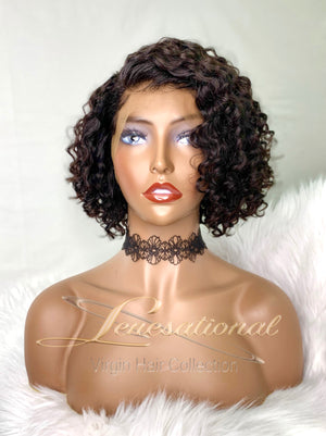 10" Deep Curly Bob 13x6 Lace Front