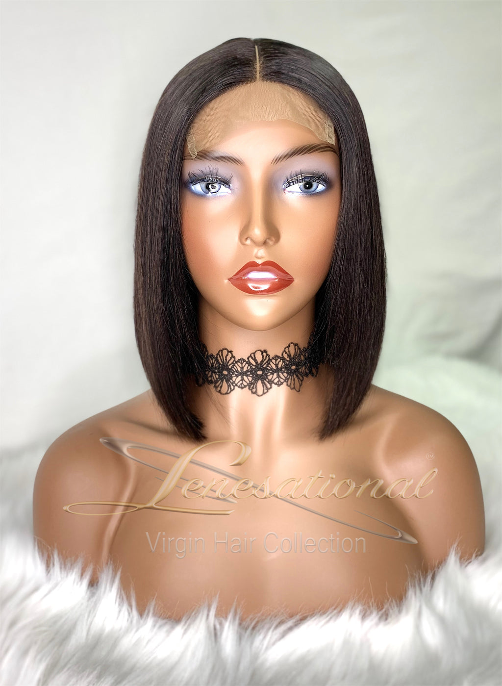 4x4 Straight Closure Bob Wig