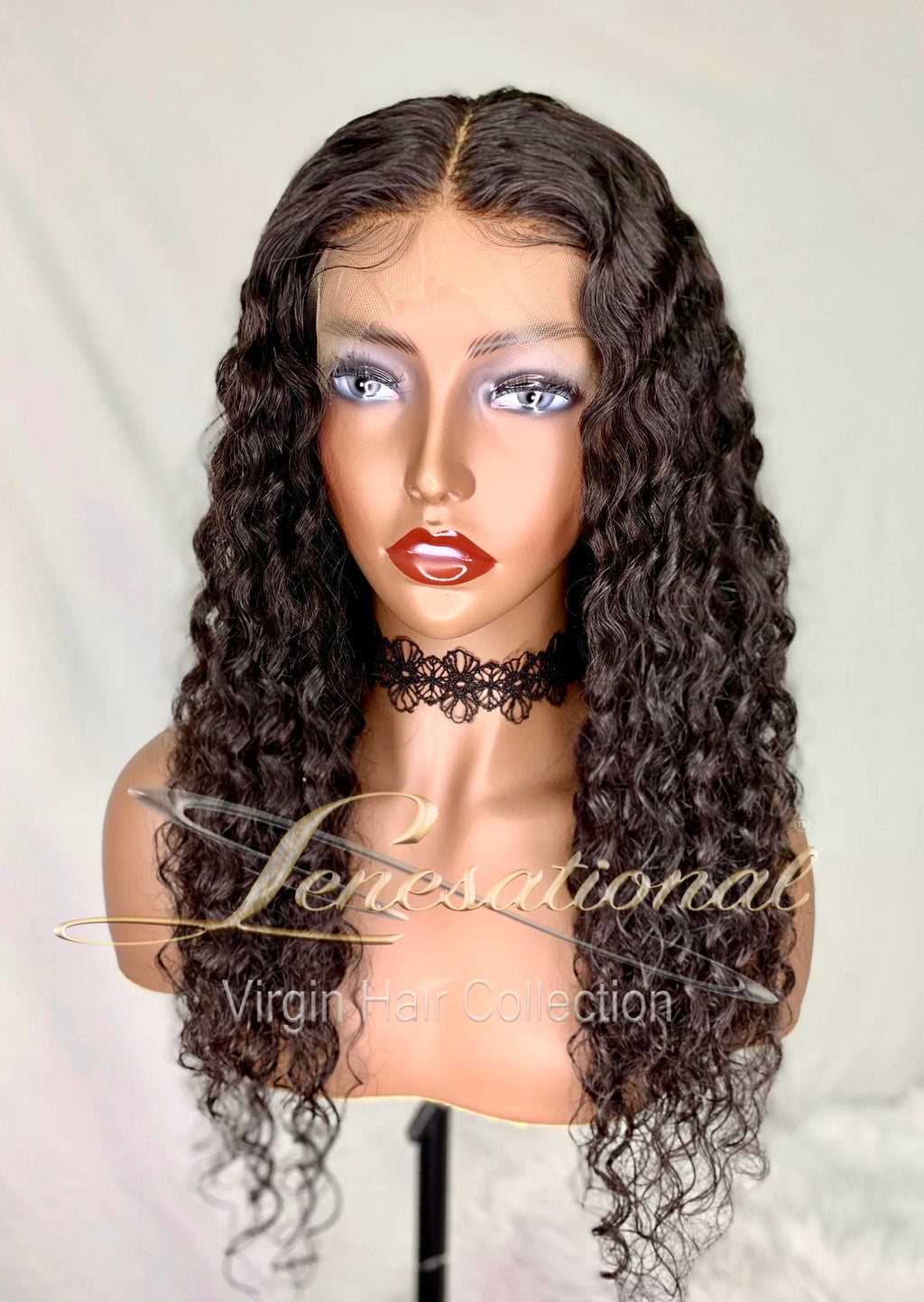 4x4 Deep Wave Closure Wig